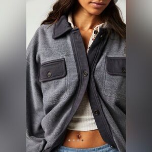 Stylish Reverse Fleece Jacket